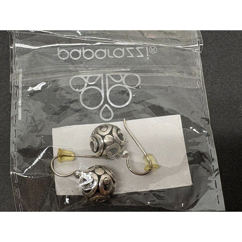 Paparazzi Majestic Muse Silver Tone Earrings New